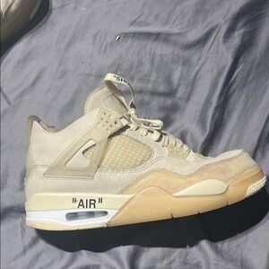 Men's Off-White Air Sneakers - Cream